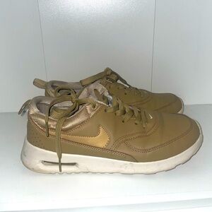 Khaki nike sneakers nude sneakers minimalist sneakers